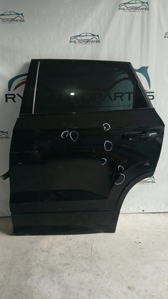 Puerta Trasera Izquierda Seat Ateca 17-26 Eléctrica Trasera Izquierdo Negro