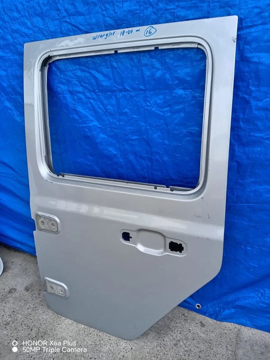 Puerta Trasera Izquierda Wrangler 2018 2020 2022 2024 16 Delantera Izquierda Negro