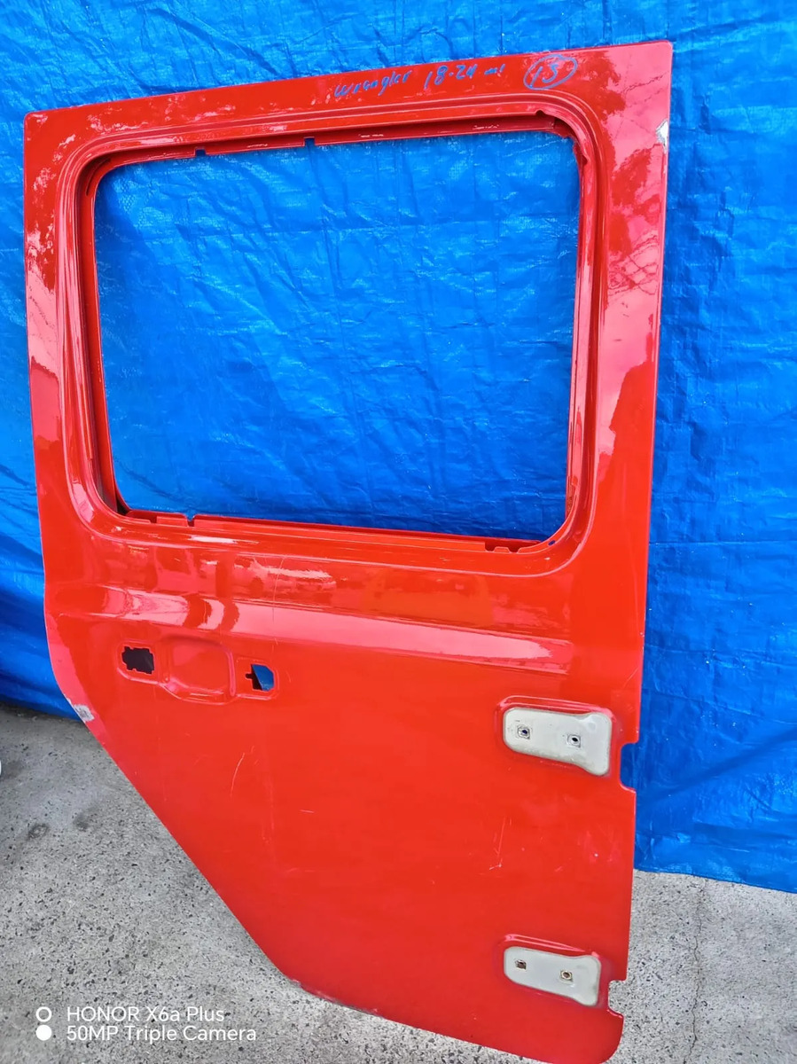 Puerta Trasera Derecha Wrangler 2018 2020 2022 2024 15 Trasera Derecha Negro