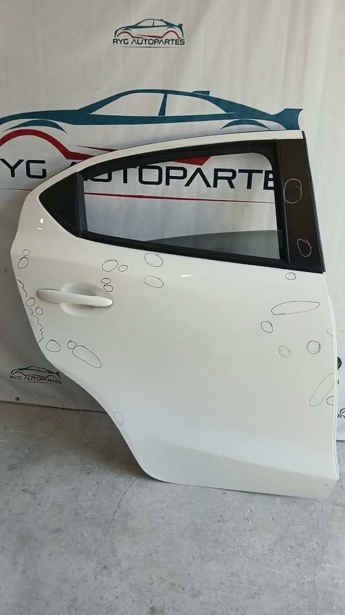 Puerta Trasera Derecha Mazda 2 16-26 Yaris R 16-20 Elec. I26 Trasera Derecha Blanco