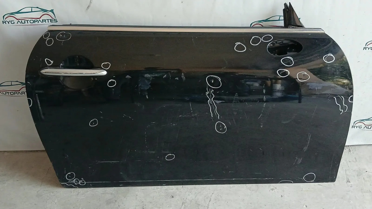 Puerta Derecha Mini Cooper 14-21  Con Chapa ,sin Vidrio Delantera Derecho Negro