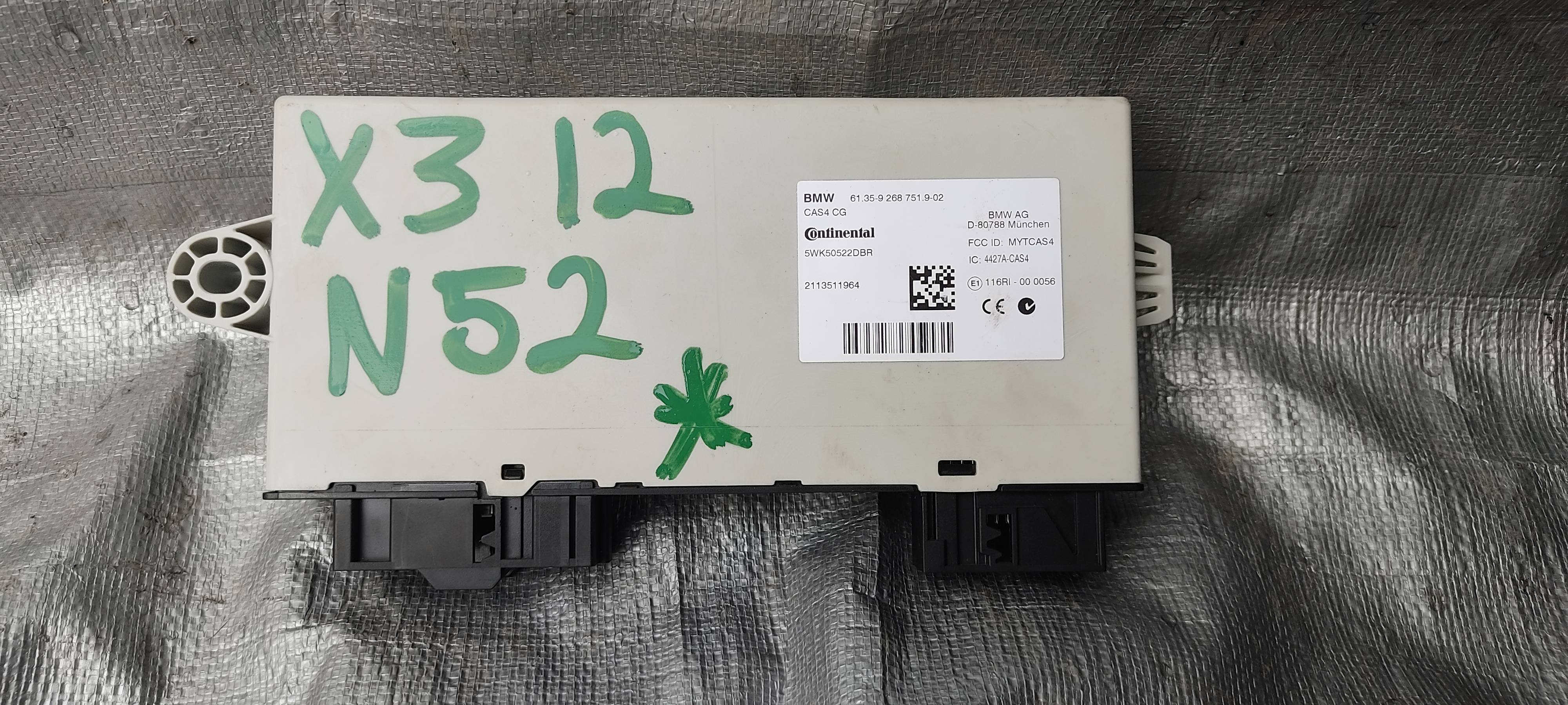 Bmw X3 2010 - 2013 modulo Delantera Usado Original