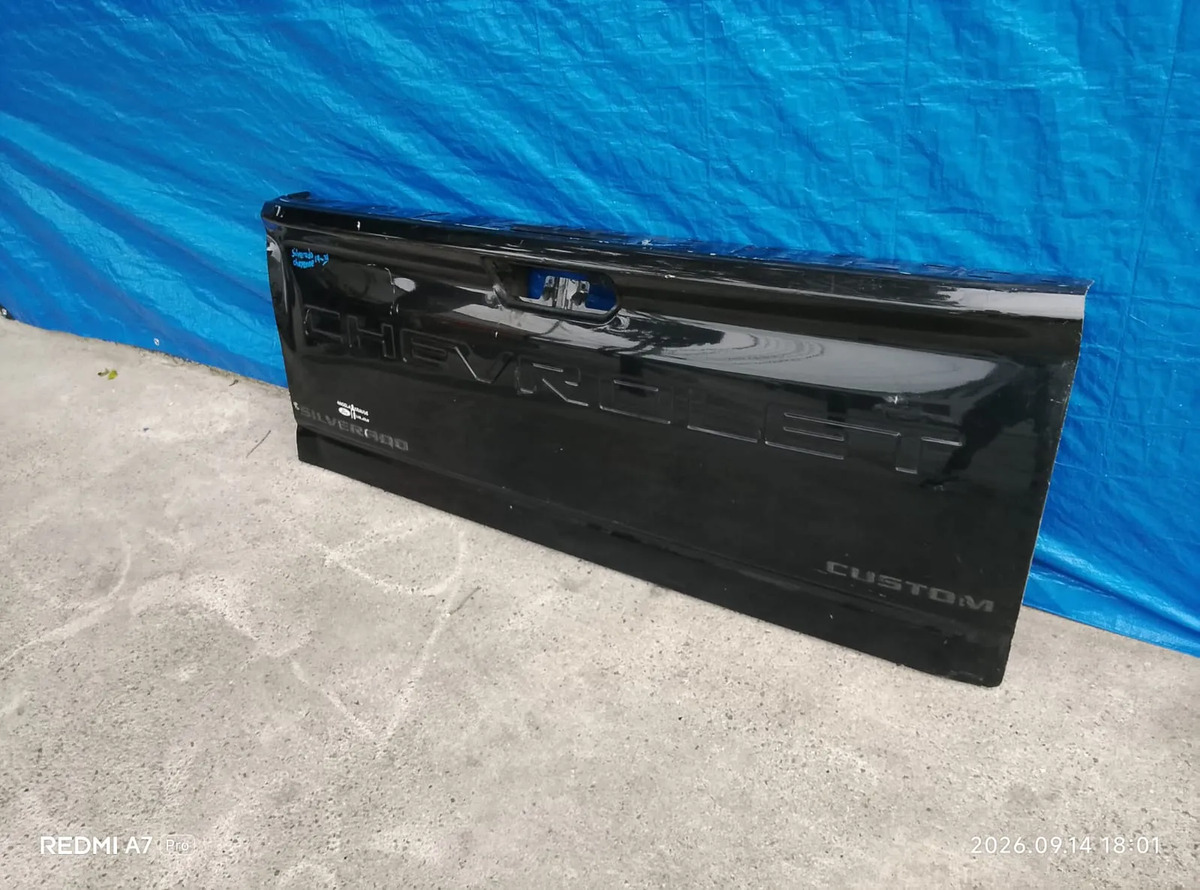 Tapa Batea Silverado Hd 2019 2020 2021 2022 2023 2024 2 Negro