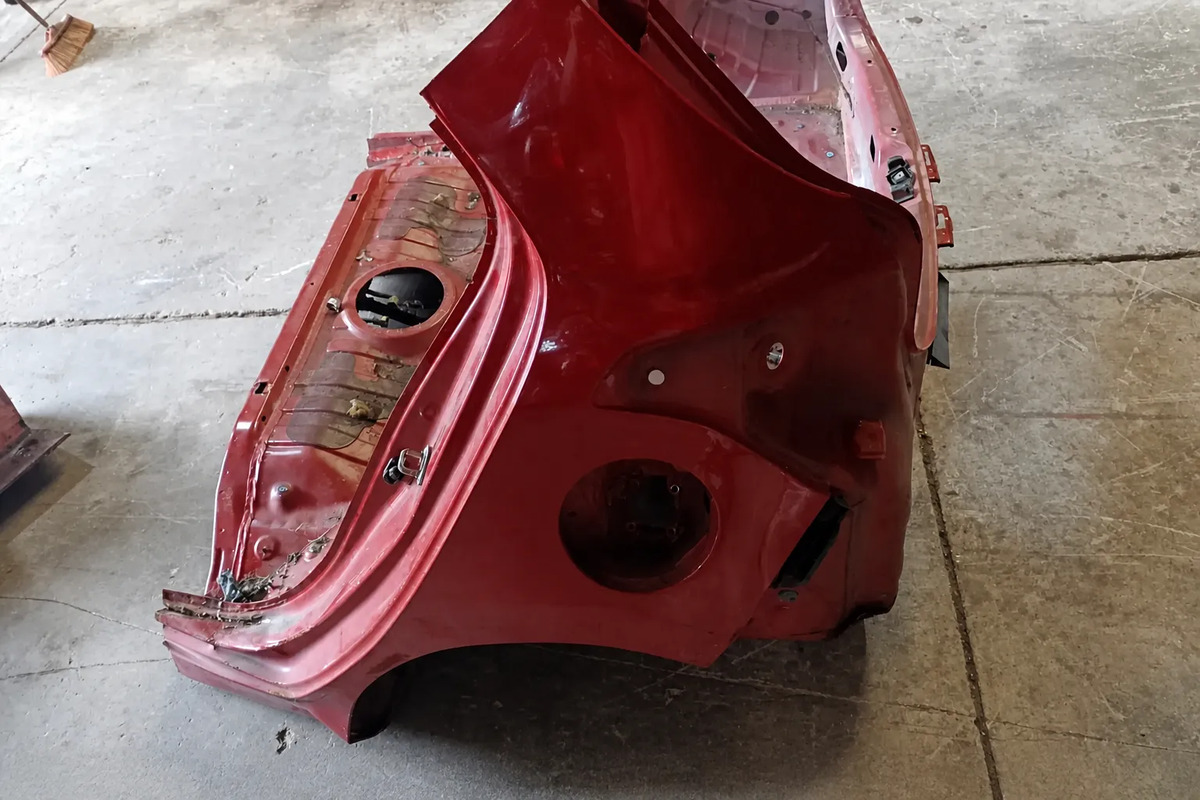 Costado Lh Hyundai Grand I10 2015-2020 1.2l Std Rojo
