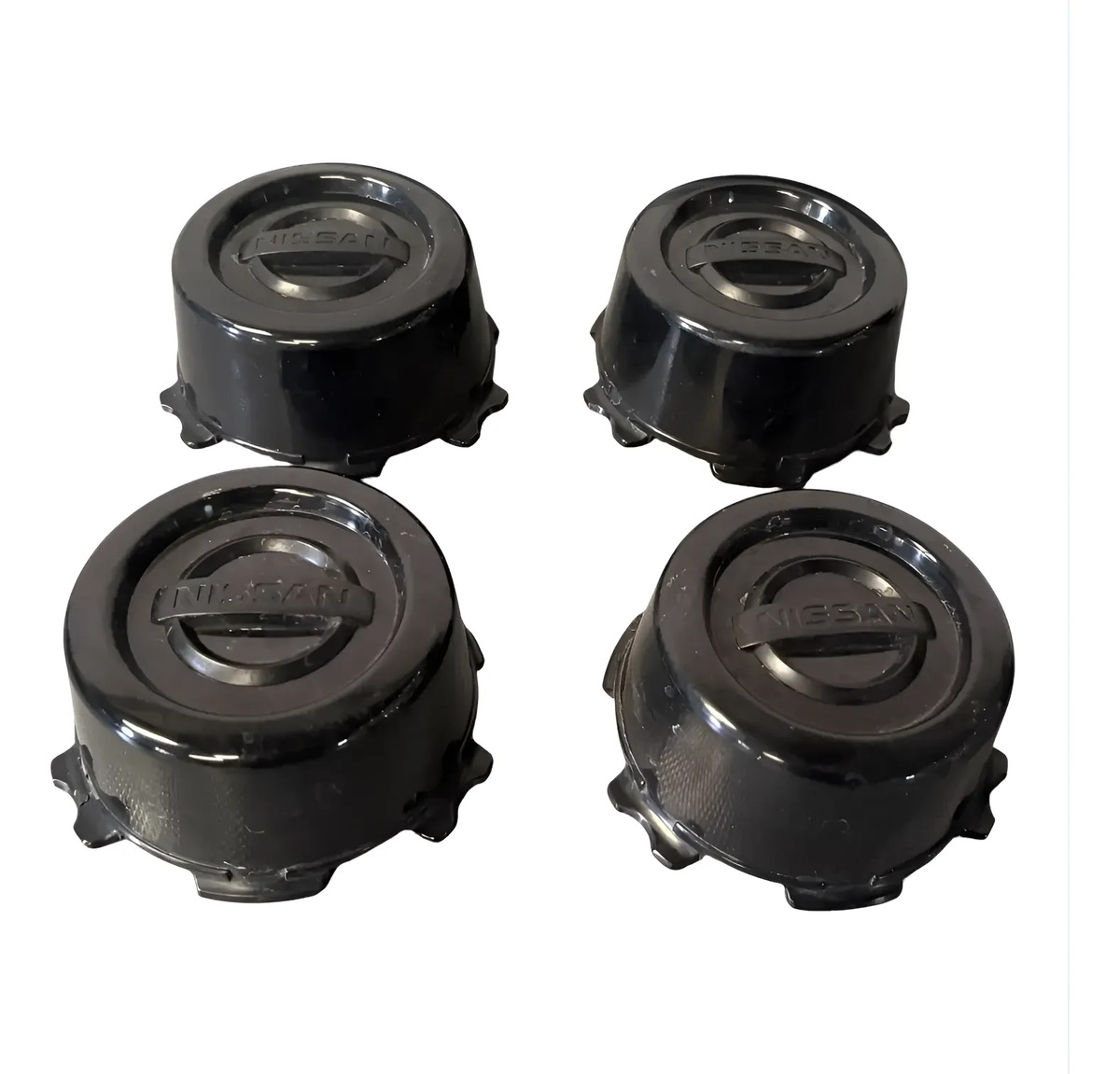 Kit 4 Tapón Rin Np300 2008 2015 Negro