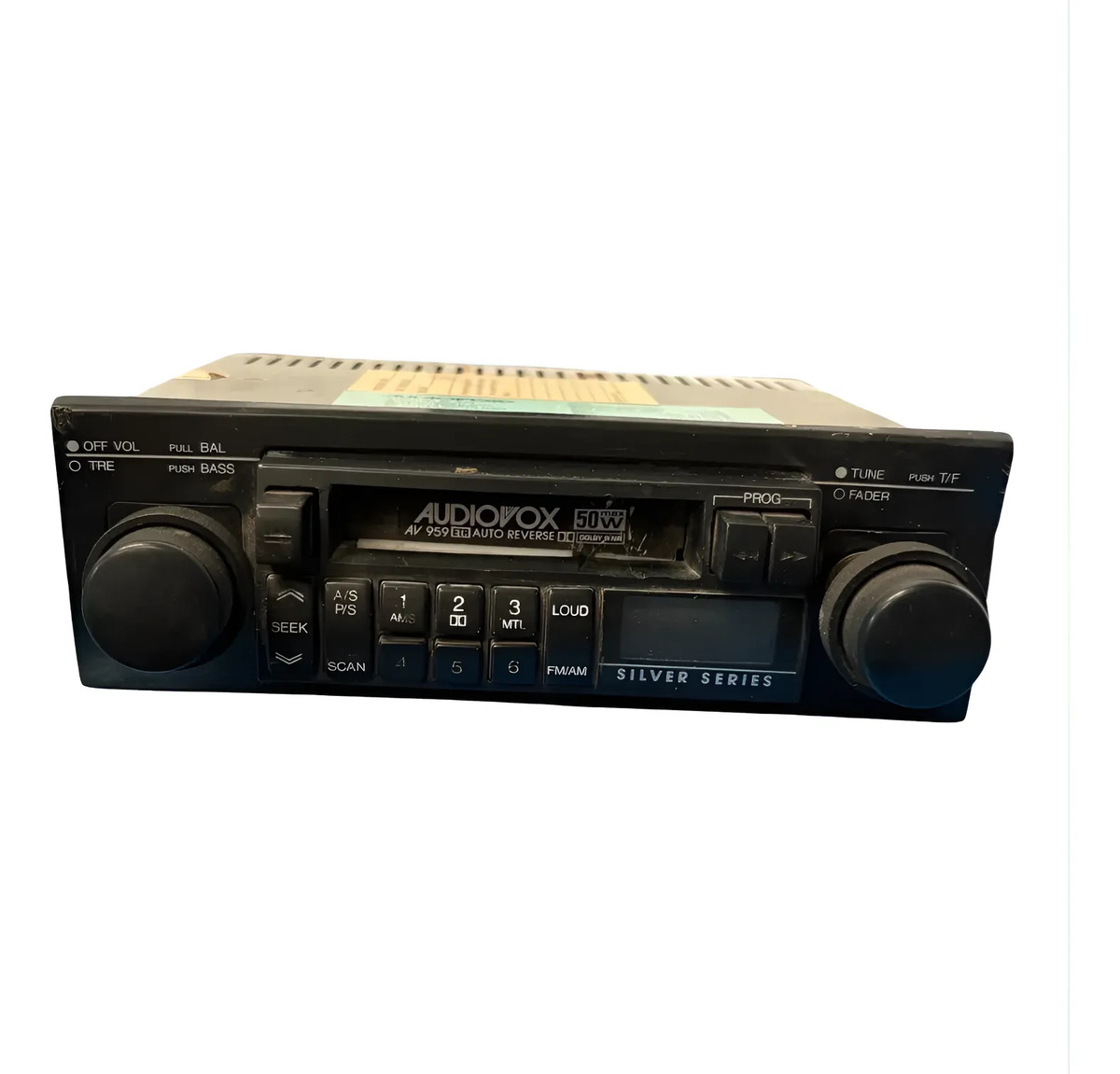 Auto Estéreo Cassette Audiobox Av959 Silver Series 1980 1990