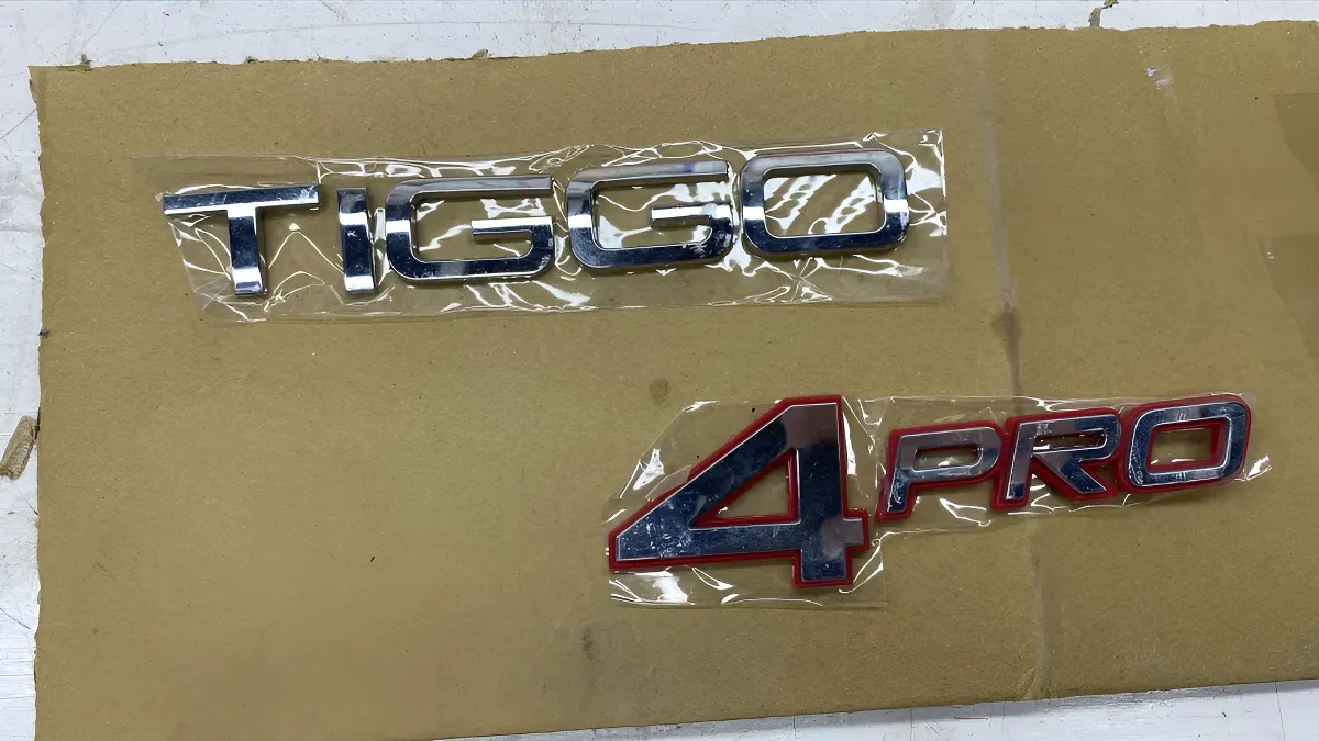 Chirey Tiggo 4 pro 2020 - 2024 Emblema Trasera Usado Original