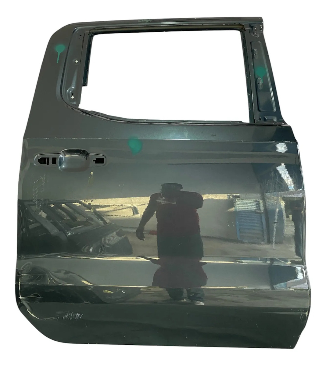 Puerta Trasera Derecha Chevrolet Silverado 2020-2024 Derecha Plateado