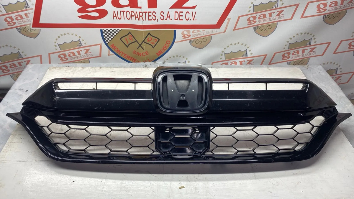 Parrilla Honda Cr-v 2017 Al 2022 Negro Brillante