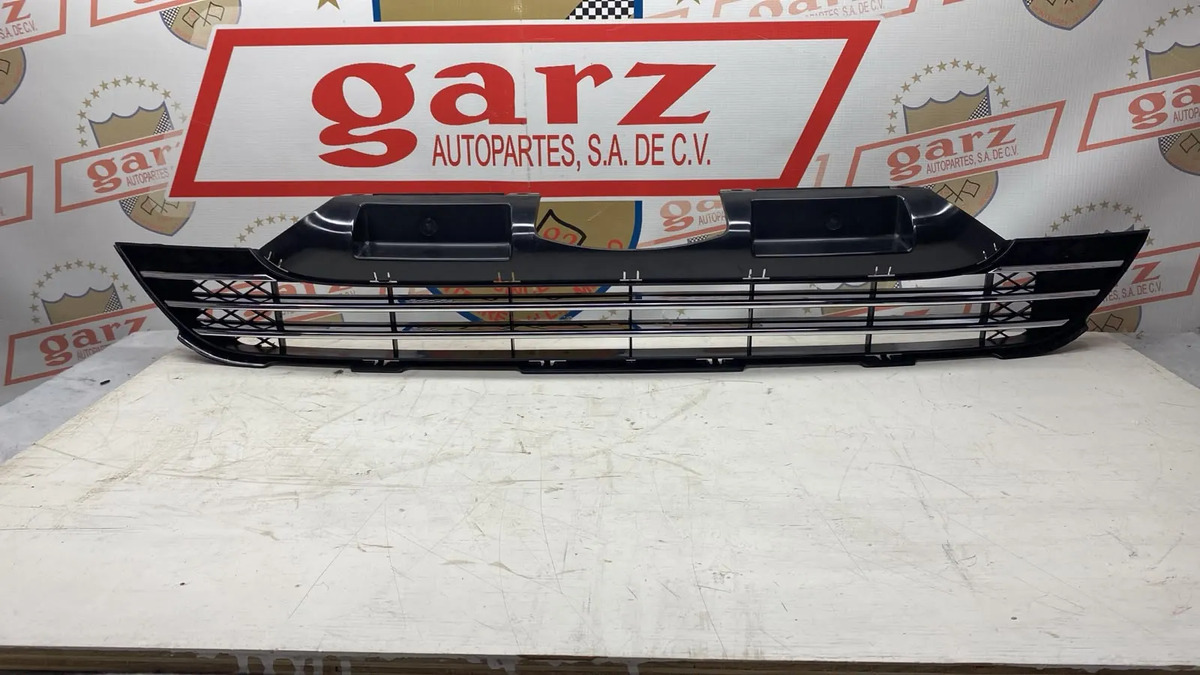 Parrilla Inferior Delantera Honda Cr-v 2007 Al 2009 Negro Mate