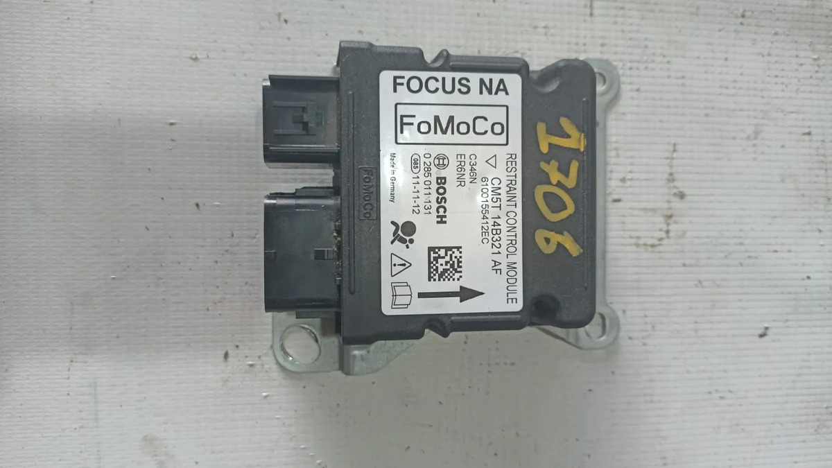 Módulo Airbag Ford Focus 2012-2018 2.0l Usado Original