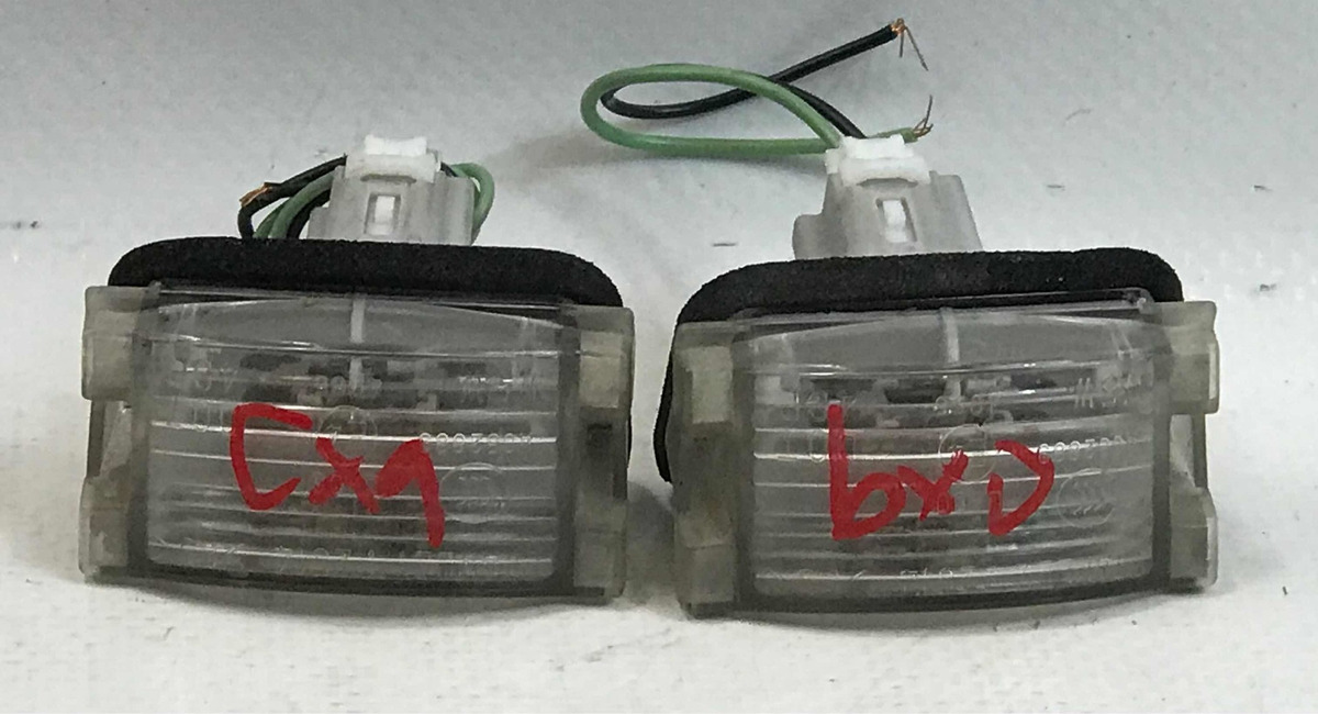 Mazda Cx9 2013 Al 2015 Par De Luz De Placa
